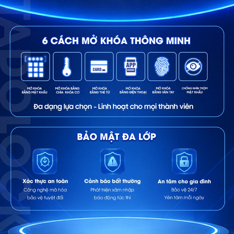 6 cach mo khoa thong minh